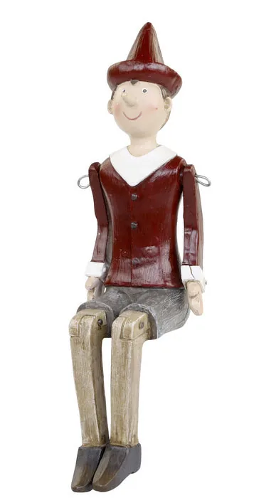 Pedro Julepynt Figur 20 cm - Antique Cherry - Chic Antique