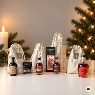Adventskalender med rom, sukkerrørsspiritus og sødt | Gaestus