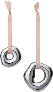 Orrith Ornaments Set of 2 - Silver