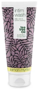 Australian bodycare tea tree oil intim wash daily care and before shaving lemon myrtle 200ml