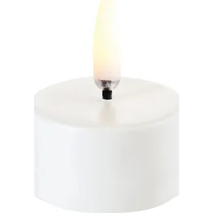 Uyuni LED fyrfadslys, batteri, hvid