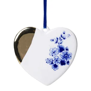 Keramisk juleornament  Heinen Delfts Blauw