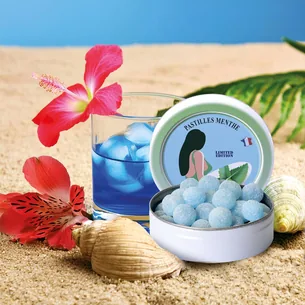 Fresh Mint Sensation Bonbon 50g - Pebermynte Slik - Saint Ange