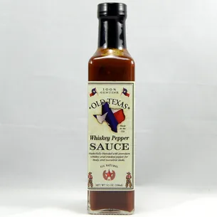 Old Texas Whisky Pepper Steak Sauce - Bourbon BBQ Sauce