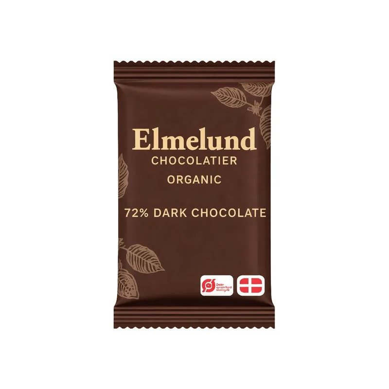 Mini mørk chokolade 72 % | Elmelund