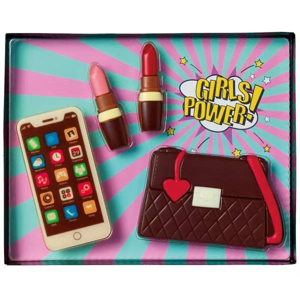 Girl power chokolade æske