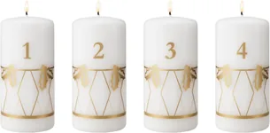 Cc26 Adventslys Guld