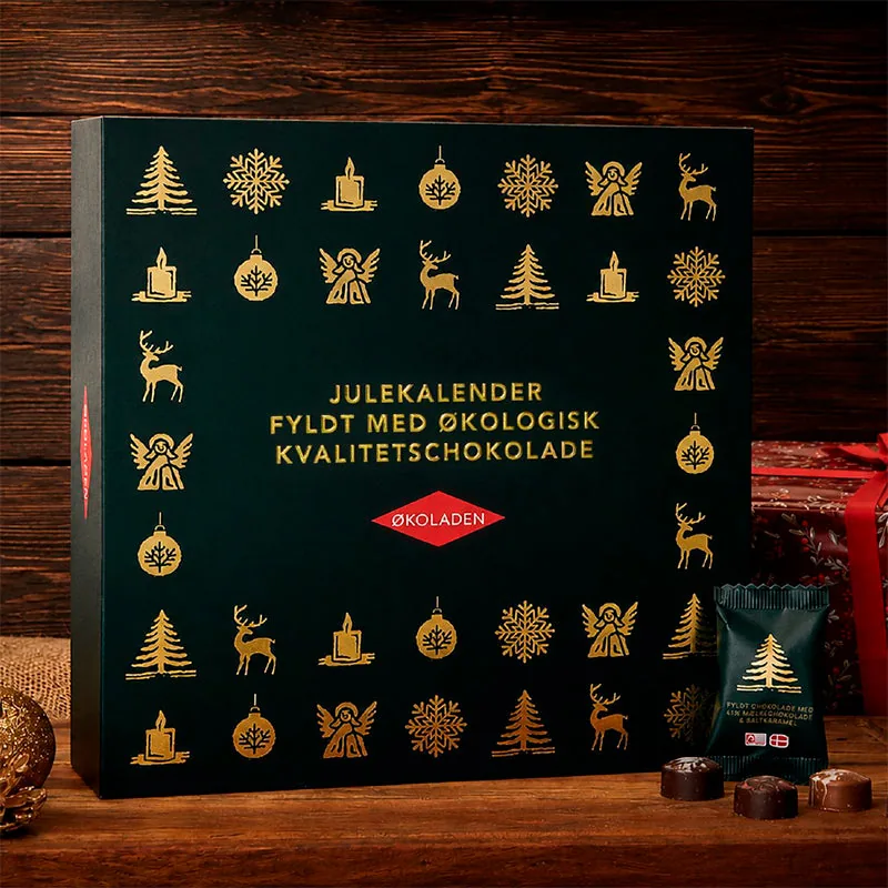 Økologisk chokoladejulekalender | Elmelund