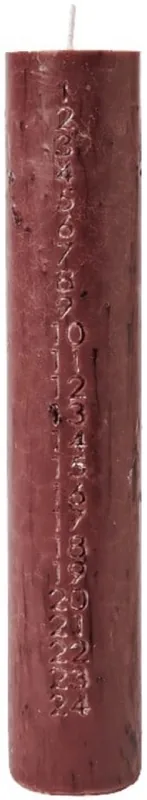 Mura Advent Candle Dark Grape