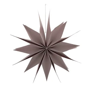 House Doctor Stjerne, Capella, Brændt rød/hvid Ø70 cm