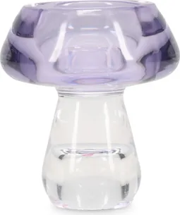 Lysestager 2 stk Ona Mood glas, grøn Ø3,5 x H7,5 cm, dekorative, i gaveæske