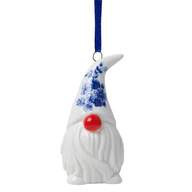 Julepynt Nisse  Heinen Delfts Blauw