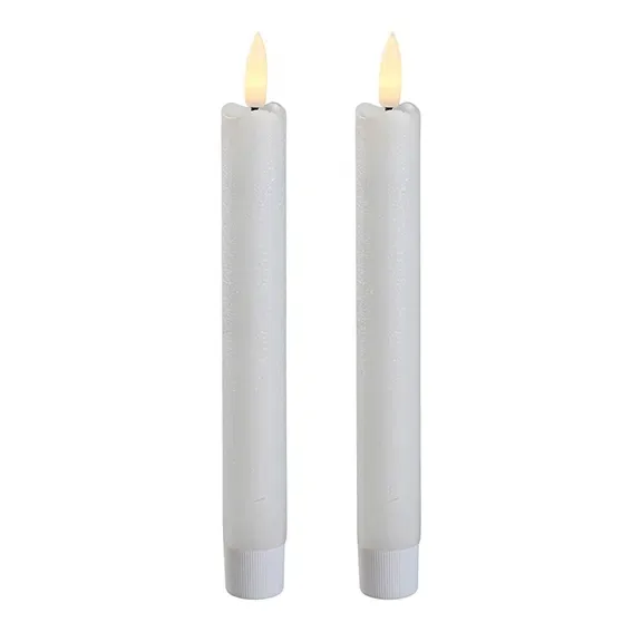 Det Gamle Apotek LED Vokslys - H16 cm