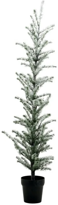 Juletræ House Doctor Flocked-serie W.190 wire LED 160 cm natur