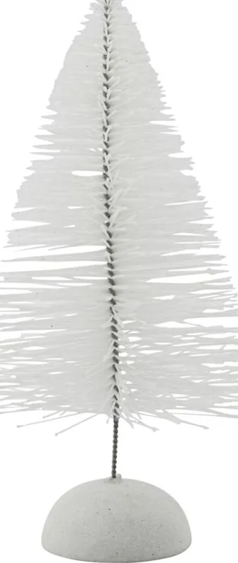Juletræsdekoration House Doctor Frost hvid H22 cm