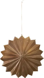 Ornament House Doctor Rosette messing Ø12 cm julepynt
