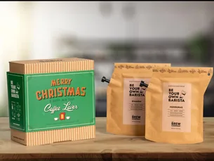 Grower's Cup Merry Christmas Gaveæske med Kaffe