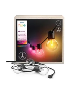 Philips Hue Festavia Globe udendørs lyskæde, 14 m