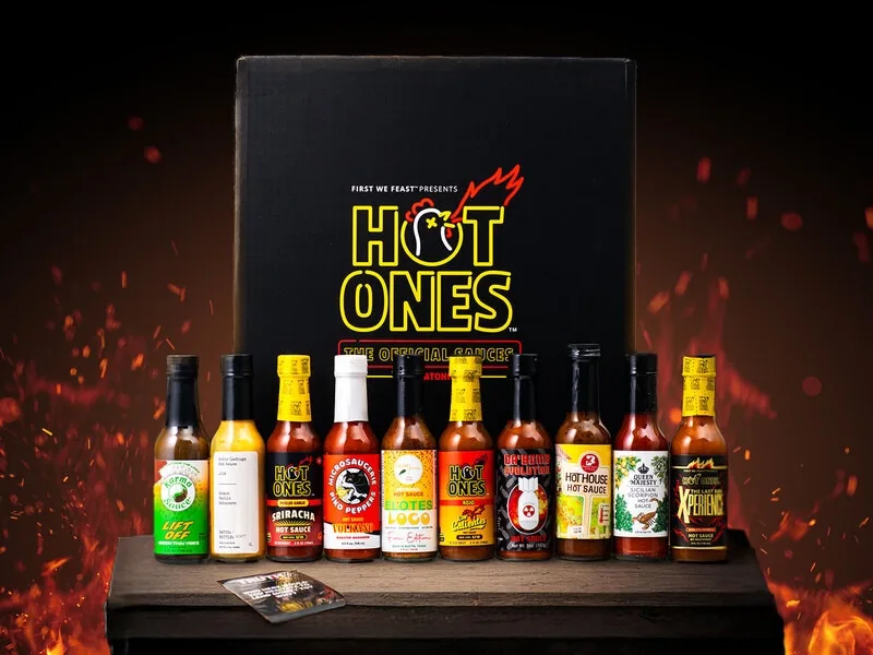 Hot Ones Season 27 Gaveæske