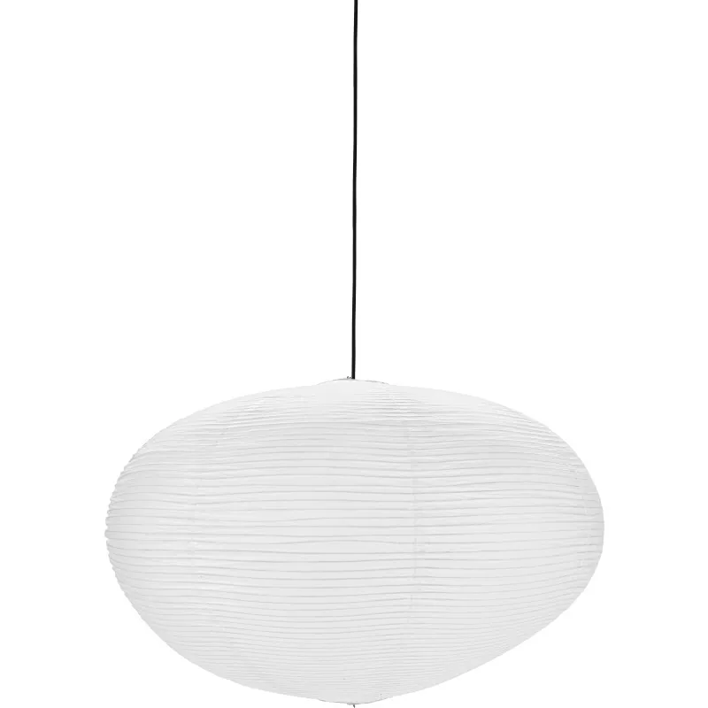 House Doctor - Lampeskærm, Rica, Hvid Ø70 cm, 6 stk.