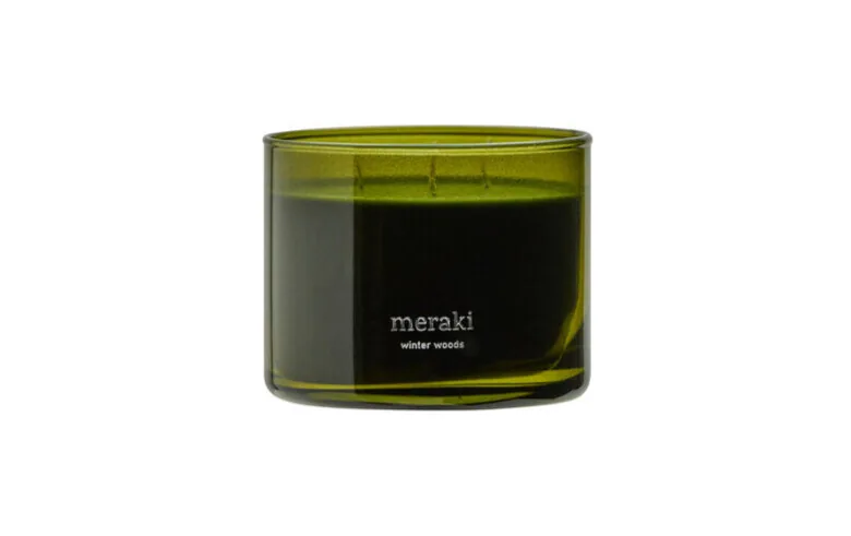 Meraki Duftlys Winter Woods, 1stk., 340g.