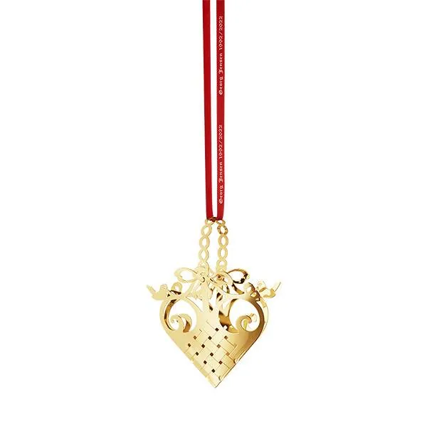 Georg Jensen juleuro 1992/2022 - Messing belagt med 18 kt guld  : Erling Christensen Møbler