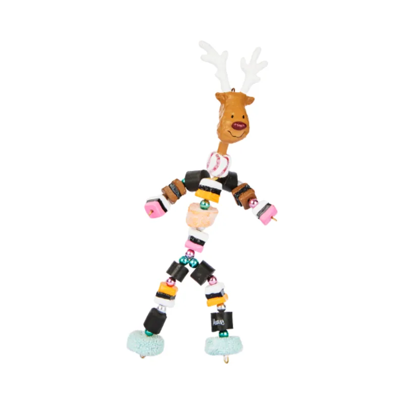 Sweetie Rudolf julefigur - mønstret