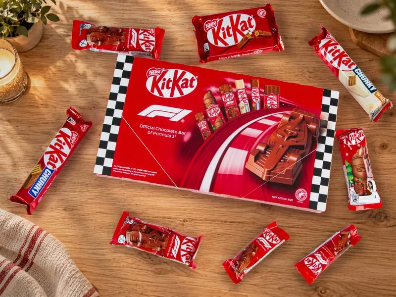 Gaveæske KitKat F1 Selection