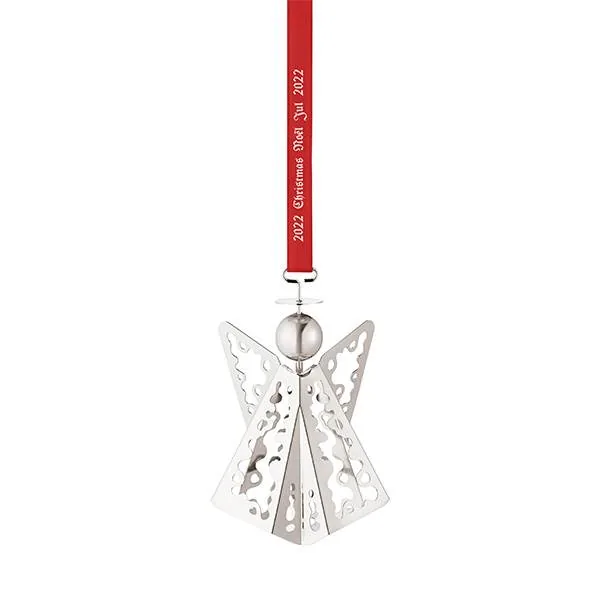 Georg Jensen jul 2022 Juleuro - engel med blonder - Palladium  : Erling Christensen Møbler