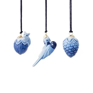 Royal Copenhagen Mini ornament, 4,5 cm, 3 stk.  : Erling Christensen Møbler