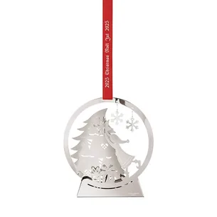 Georg Jensen 2025 Juleuro, snekugle - Palladium  : Erling Christensen Møbler