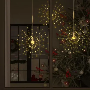 Udendørslys fyrværkeridesign 20 cm 1400 LED