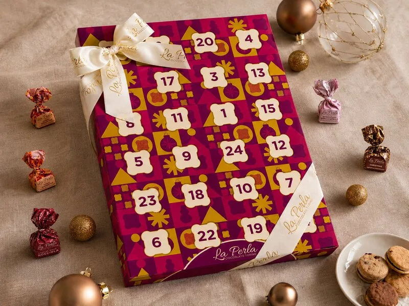 La Perla eksklusiv chokoladekalender