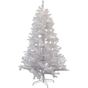 Sirius Snowy kunstigt juletræ med lys, 180 cm