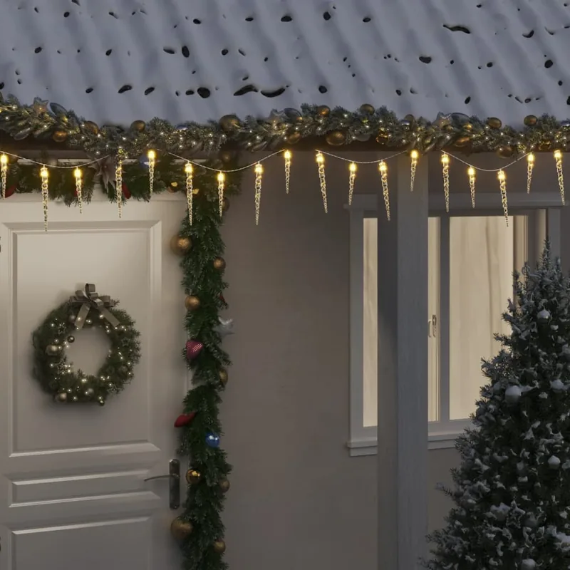 Jule-istaplys 100 LED'er 10 m akryl PVC