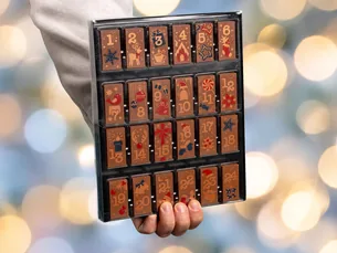 Chokoladekalender mælkechokolade - Weibler