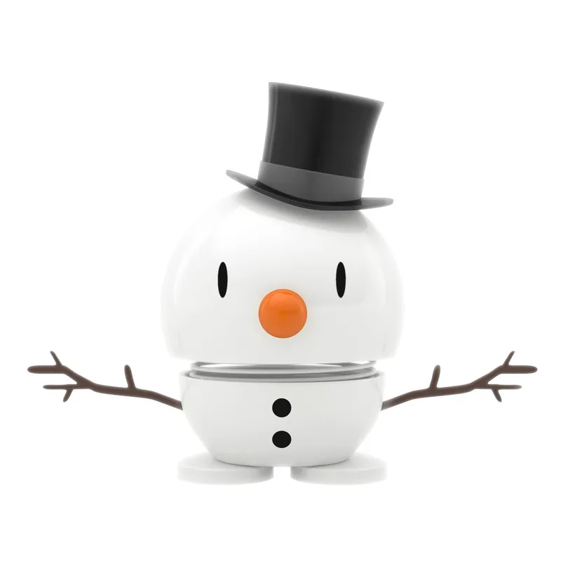 Snowman, hvid - lille