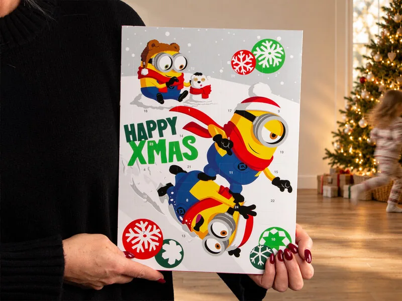 Minions chokoladekalender