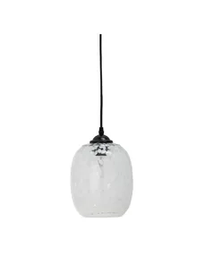 Bloomingville Gisele Pendel, Hvid, Glas