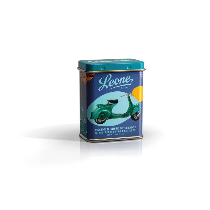 Frugt pastiller Vespa 30g - Blå Vespa