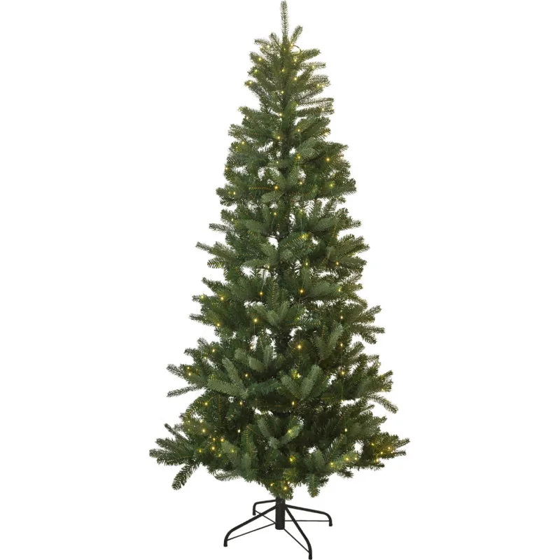 Sirius Eric kunstigt juletræ med lys, 240 cm