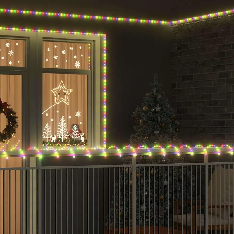 LED-lyssnor 20 m med 480 LED - flerfarvet