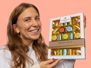 Gaveæske med Nougat - Niederegger