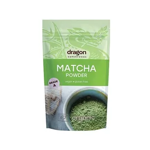 Dragon Superfoods Matcha grøn te pulver Ø, 100g.