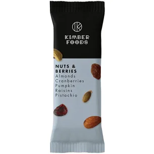 Kimber Foods nøddemix nuts & berries 45g