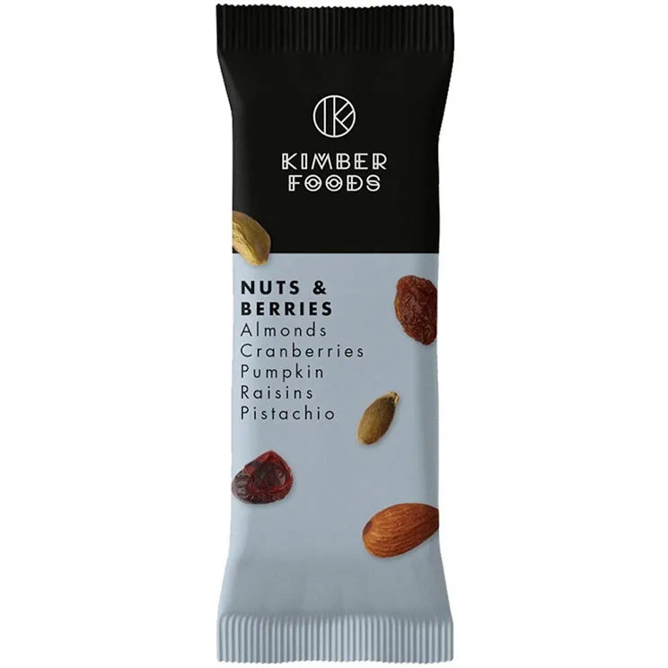 Kimber Foods nøddemix nuts & berries 45g