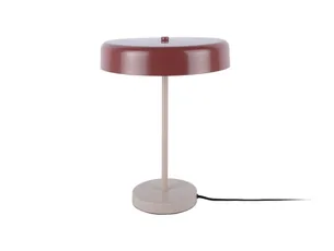 Bordlampe Reina Palo burgundy red w. warm grey