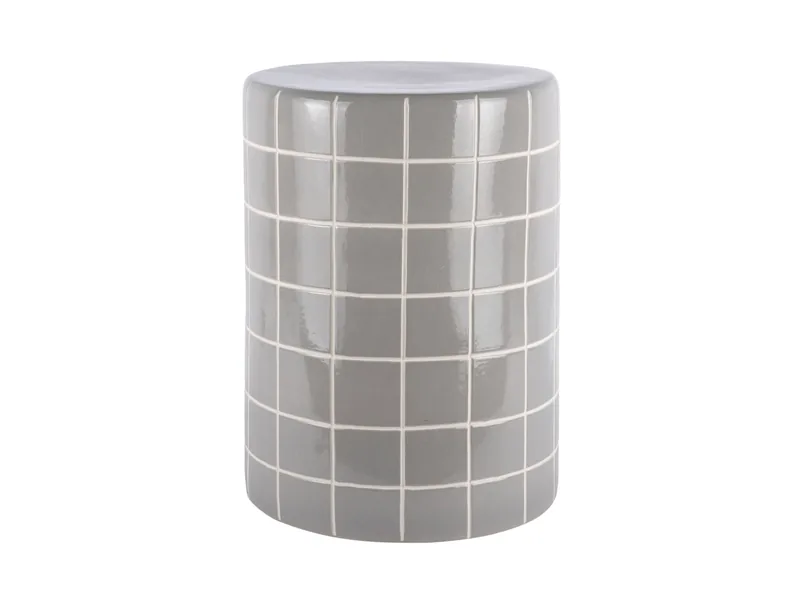 Side bord Retro Tiles high cool grey