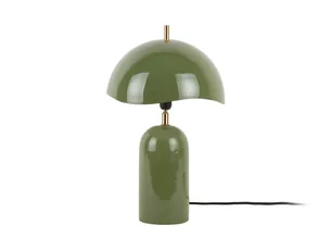 LEITMOTIV Bord lampe Querido enamel jungle green