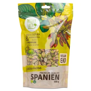 ME Pistacienødder Premium Raw & Øko, 500 g